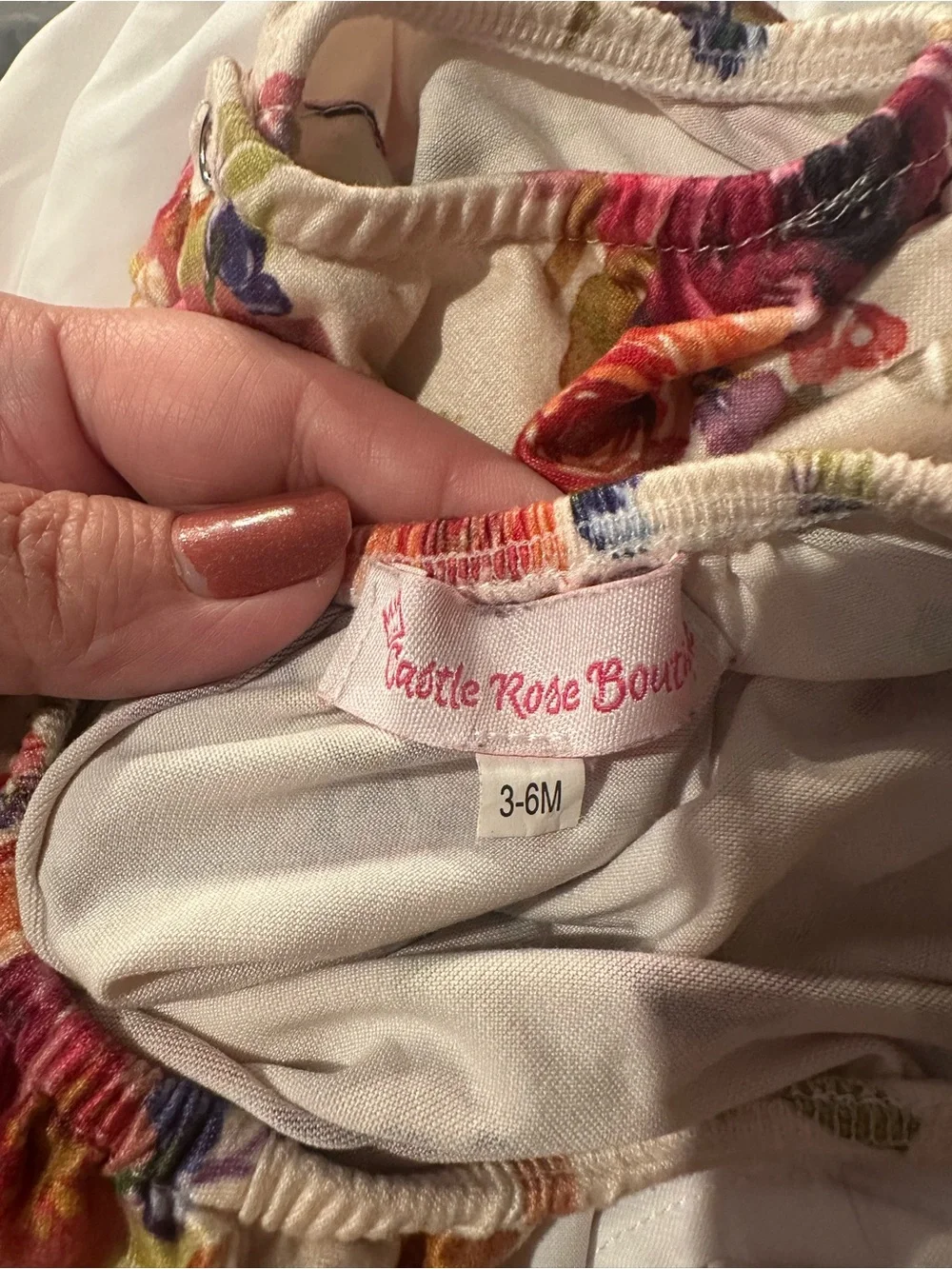 Castle Rose Boutique Floral Amber Romper
